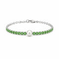 Emerald Pearl Bracelet