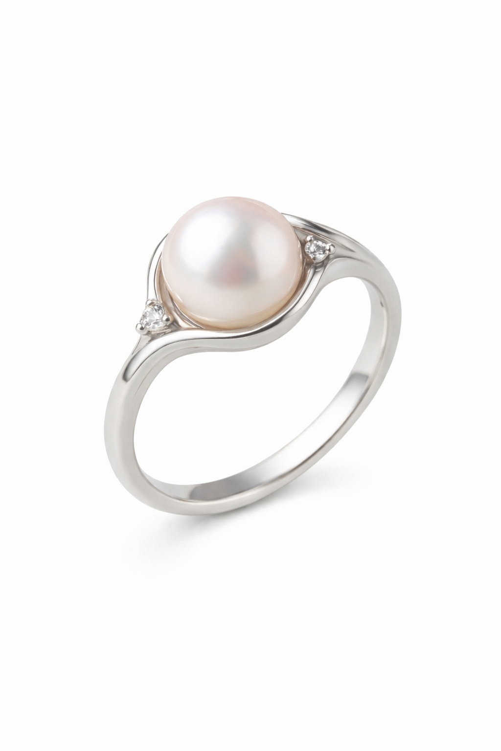 The Aurum Trinity Pearl Ring