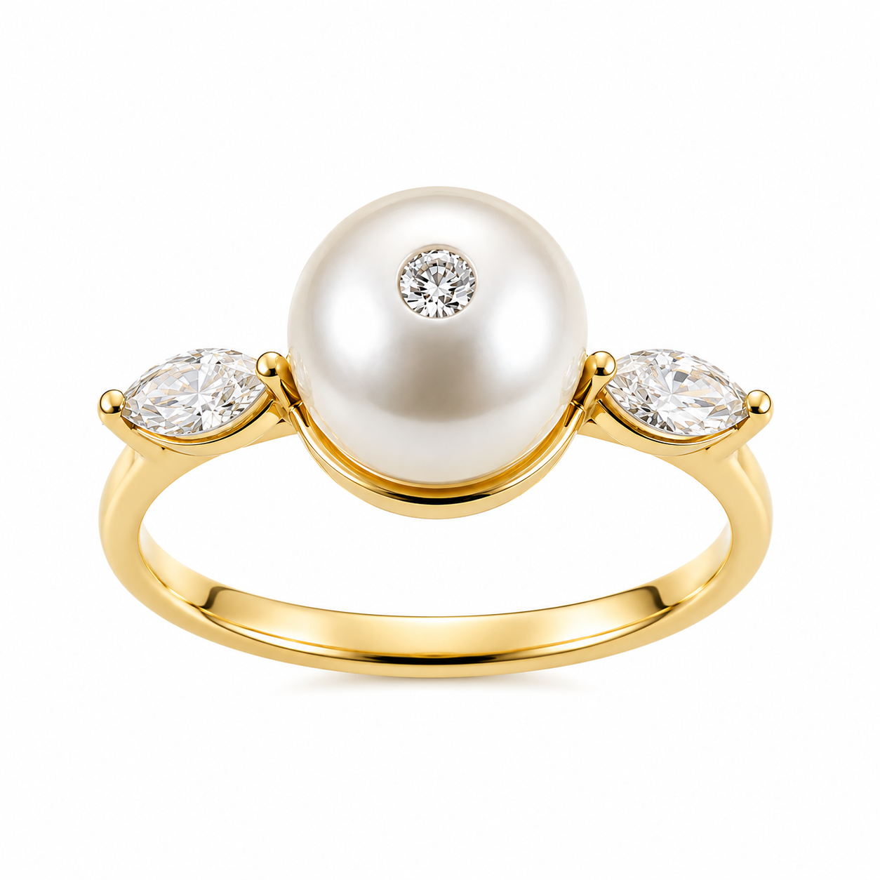 Inner Light Pearl Ring